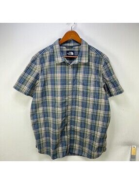 Vintage The North Face Plaid Shirt Button Up XL